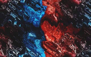 Картинка разводы, разноцветный, текстура