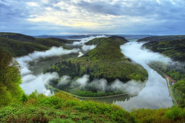 Обои весна, Заар-шлайфе, Saar
