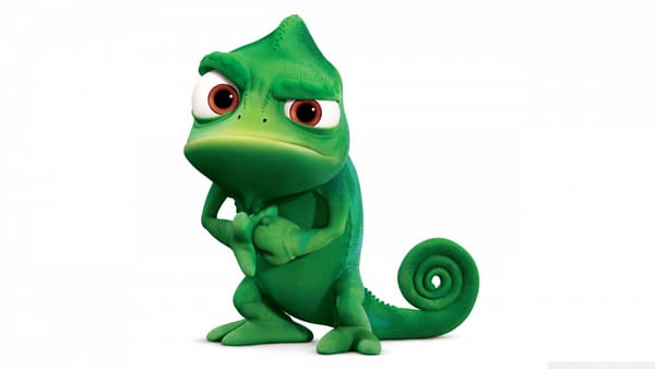 Обои Tangled, Pascal, Chameleon