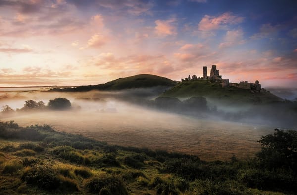 Обои England, National Trust Corfe Castle, Dorset