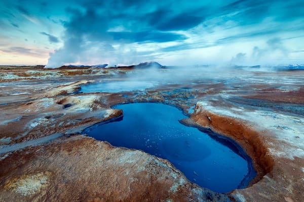 Обои Iceland, geothermal, Hverir
