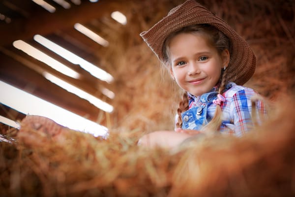 Обои country kids, улыбка, country style, девочка