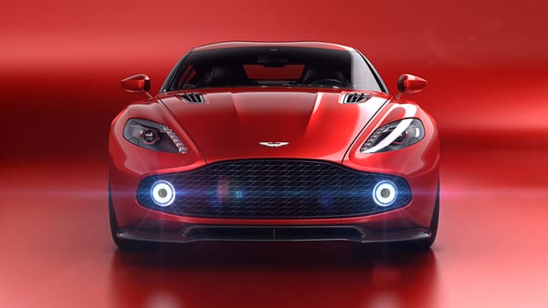 Обои aston martin vanquish zagato volante, aston martin, красный