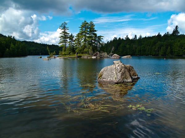 Обои штат нью-йорк, saranac lake, саранак лейк