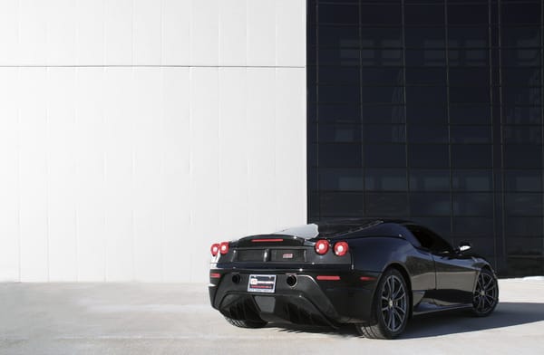 Обои black, феррари, ferrari, f430 scuderia