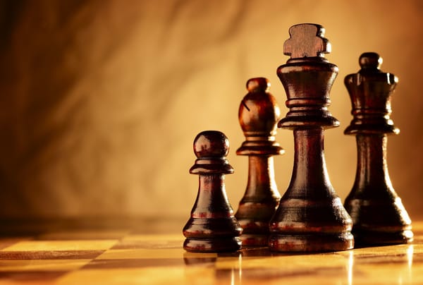 Обои макро, фигуры, деревянные, шахматы