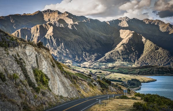 Обои new zealand, queenstown lakes district on the south island, lake hawea, otago