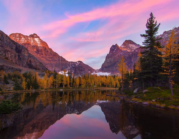 Обои british columbia, yoho national park, lake ohara