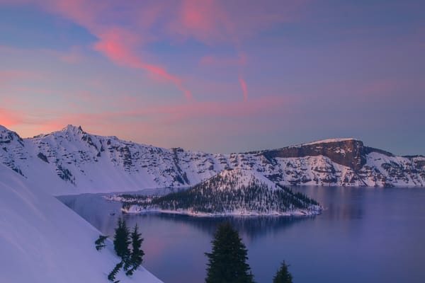 Обои oregon, the crater lake blues, crater lake