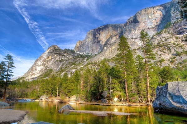 Обои yosemite national park, mountains of california, sierra nevada
