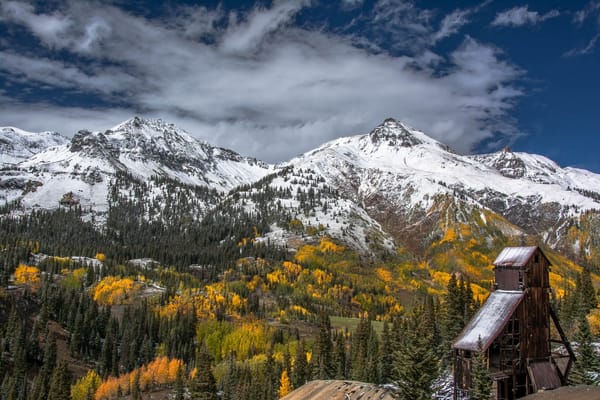 Обои colorado, red mountain mining district, ouray