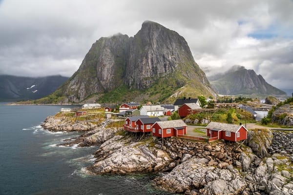 Обои Лофотенские острова, Lofoten, Рейне, Lofoten Islands, Reine, Norway, Hamnoy, Норвегия