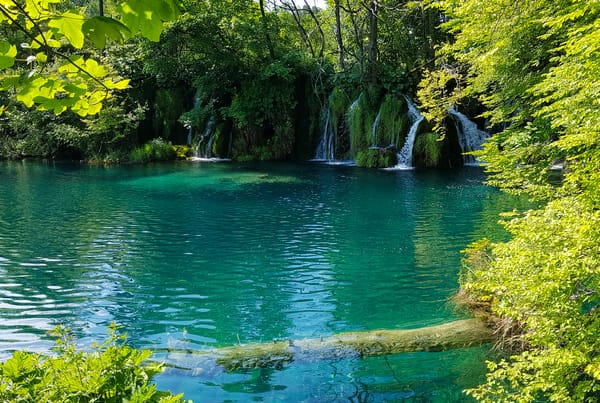 Обои Плитвицкие озера, пейзаж, Хорватия, Plitvice Lakes national park, Croatia, Национальный парк Плитвицкие озера, водопад