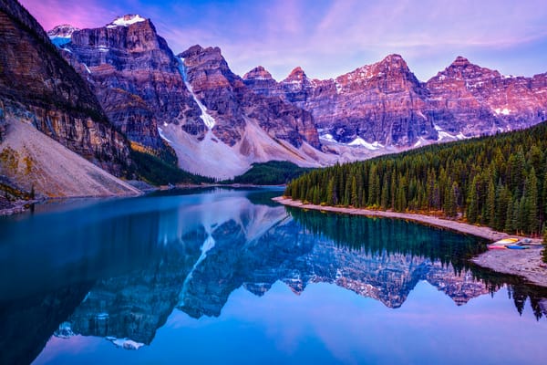 Обои Озеро Морейн, Moraine Lake, Альберта, Канада