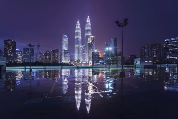 Обои Petronas Twin Towers, Куала-Лумпур, Малайзия