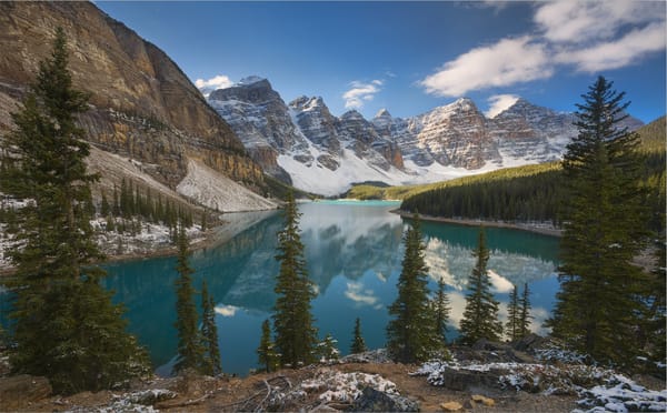 Обои Moraine Lake, Canada, Banff National Park, Alberta