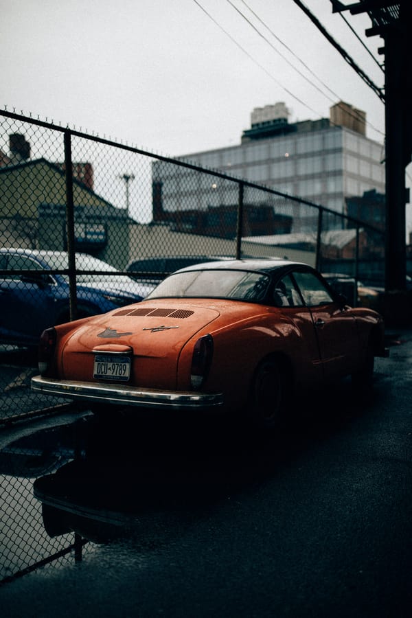 Обои Старинный автомобиль, Andre Benz, Karmann Ghia