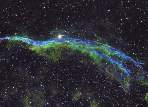 Обои туманность, Veil Nebula, Вуаль, космос