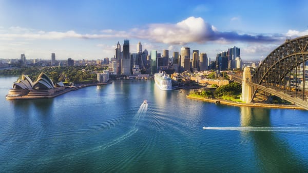 Обои North Sydney, Australia, Харбор-Бридж, Сиднейский мост