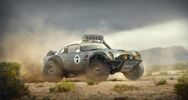 Обои Aston Martin, Future, Hugo Silva, Race, by Khyzyl Saleem, Offroad, Sand, Tuning, Dakar, DB5