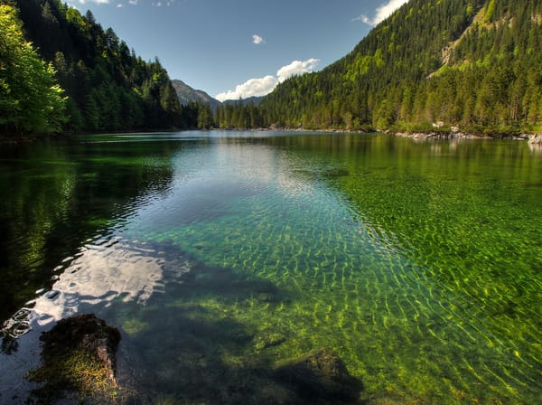 Обои озеро, Republik Österreich, Австрия, Gosau Valley, Osztrák Köztársaság, Republika Austrija, Republika Avstrija