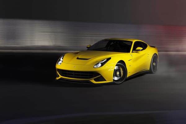 Обои novitec rosso, f12, yellow, berlinetta, Ferrari
