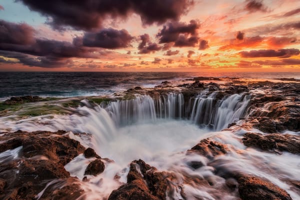 Обои BUFADERO, океан, расвет, скалы, GRAN CANARIA, SUNRISE, CANARY ISLAND, LONG EXPOSURE, ISLAS CANARIAS, LANDSCAPE, SEASCAPE
