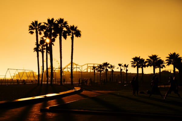 Обои USA, city, город, Los Angeles, Santa Monica, Califonia
