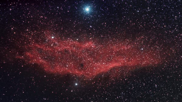 Обои California Nebula, Туманность Калифорния, космос, звезды