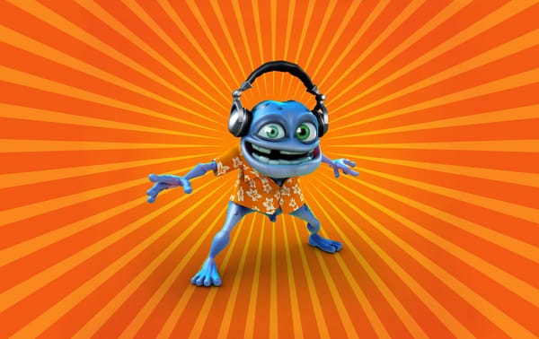 Обои Crazy Frog, лягушка, сумасшедший, крейзи фрог