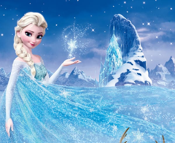 Обои Frozen, Walt Disney, Kingdom, снежинка, Эльза, Arendelle, анимация, лёд, горы, Эрендель, Холодное Сердце, Королевство, снег, звезда, Королева, 2013, ледяной замок, Queen, Уолт Дисней, Elsa