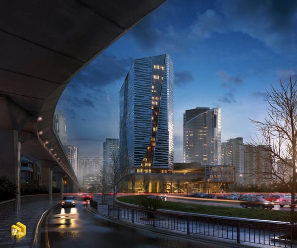 Обои архитектура, город, здания, мост, Under the Bridge