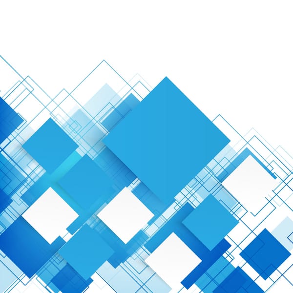 Обои blue, squares, абстракция, vector, abstract, геометрия