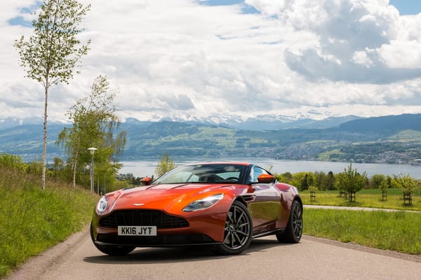 Обои DB11, ASTON MARTIN, ORANGE