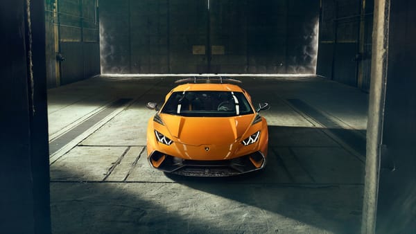 Обои Lamborghini, вид спереди, Huracan, Novitec, 2018, Performante