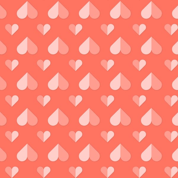 Обои Pattern, сердечки, hearts