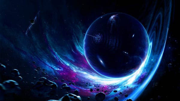 Обои interstellar, wormhole, Интерстеллар, метеориты, Christopher Nolan, Межзвёздный, космос, нолан