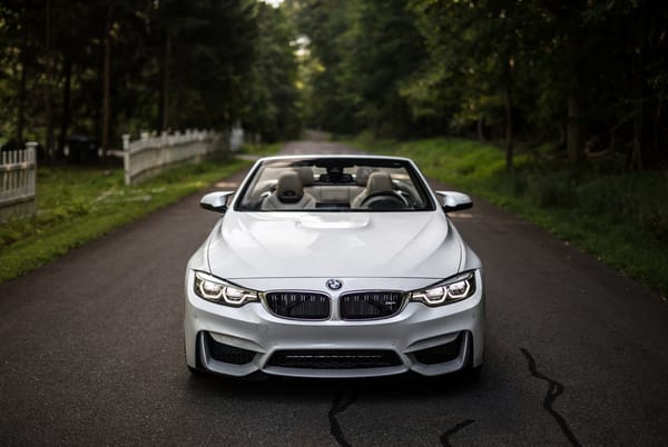 Обои BMW, Lights, Convertible, Face, White, Adaptive LED, F83
