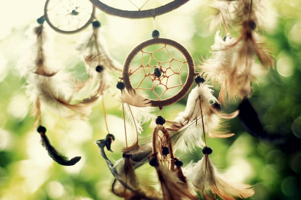 Обои dreamcatcher, свет, солнце, ловец снов