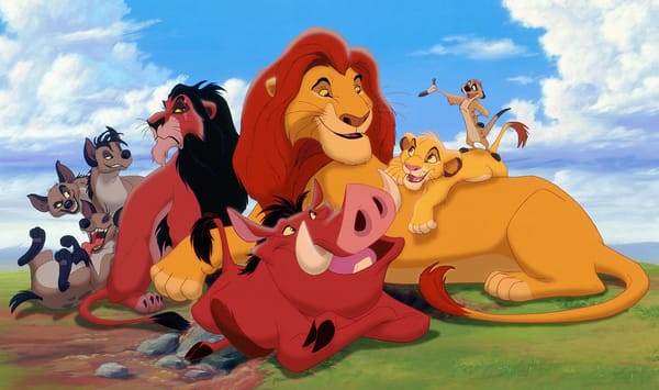 Обои Disney, Симба, Пумба, Тимон, Шрам, The Lion King, Король Лев, Муфаса
