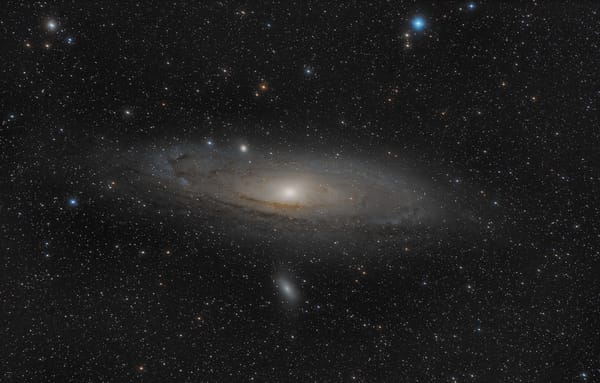 Обои Andromeda Galaxy, звезды, пространство, космос