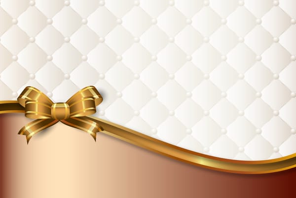 Обои luxury, upholstery, gradient, bow, обивка, vector