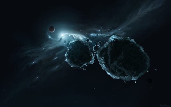 Обои meteorites, rocks, space, space