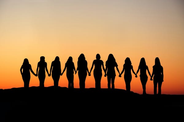 Обои sunset, women rights, united