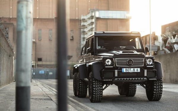 Обои Мерседес G63, гелентваген, Gelandewagen, 6X6, Mercedes-Benz G63 AMG, гелик, Brabus, шестиколесный гелик