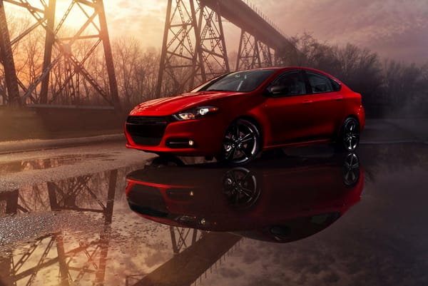 Обои автомобиль, Dodge, вечер, Dart Blacktop Package, машина