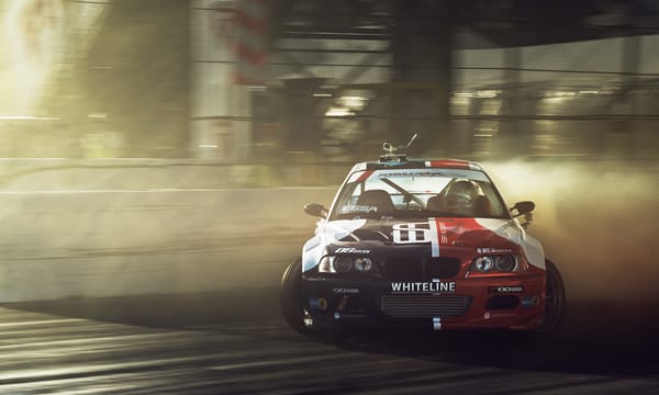 Обои Дрифт BMW M3