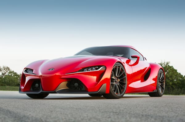 Обои тойота, спорткар, toyota ft-1, красный автомобиль