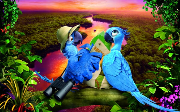 Обои рио 2, птицы, бразилия, brazil, rio 2, рио-де-жанейро, rio de janeiro