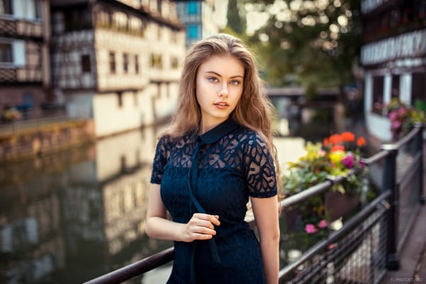 Обои девушка, модель, Lods Franck, взгляд